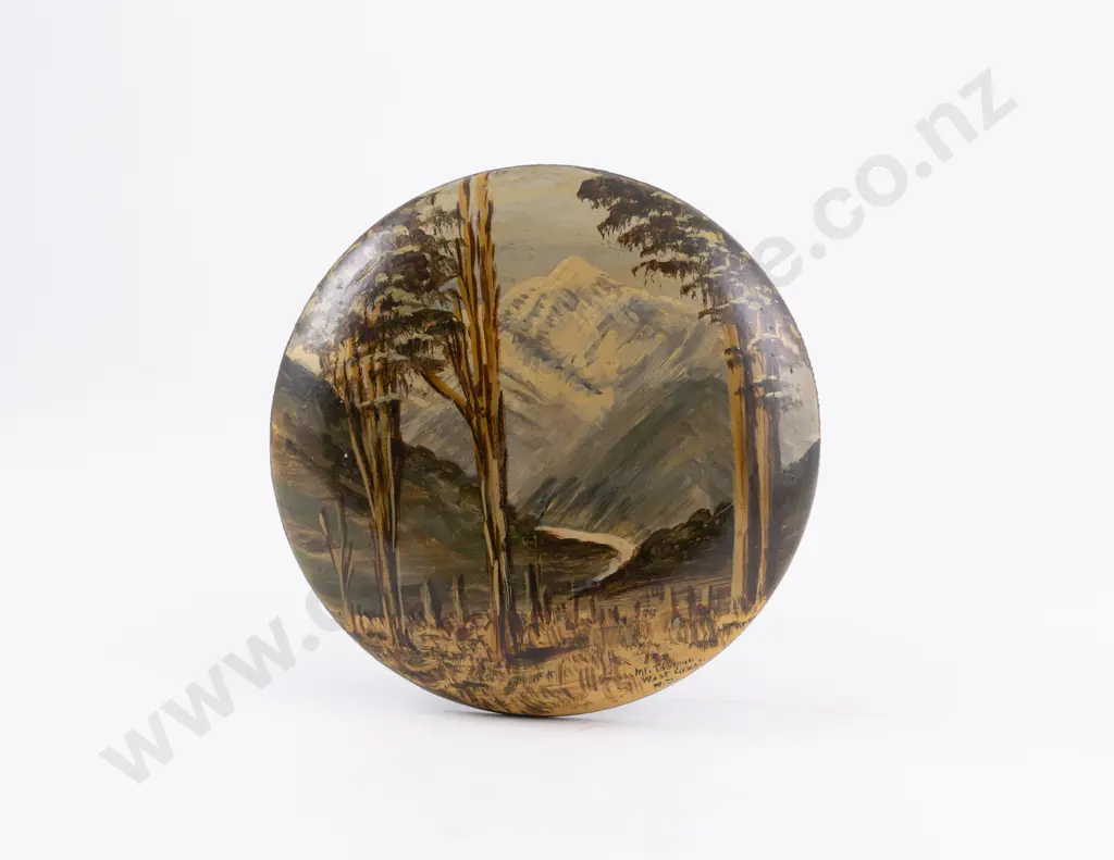 NZ Hand Painted Timber Wall Plaque Image 1++