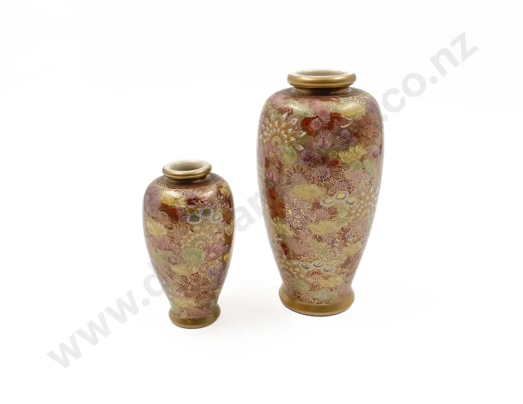 Two Satsuma Vases Image 1++