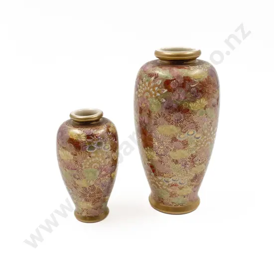 Two Satsuma Vases