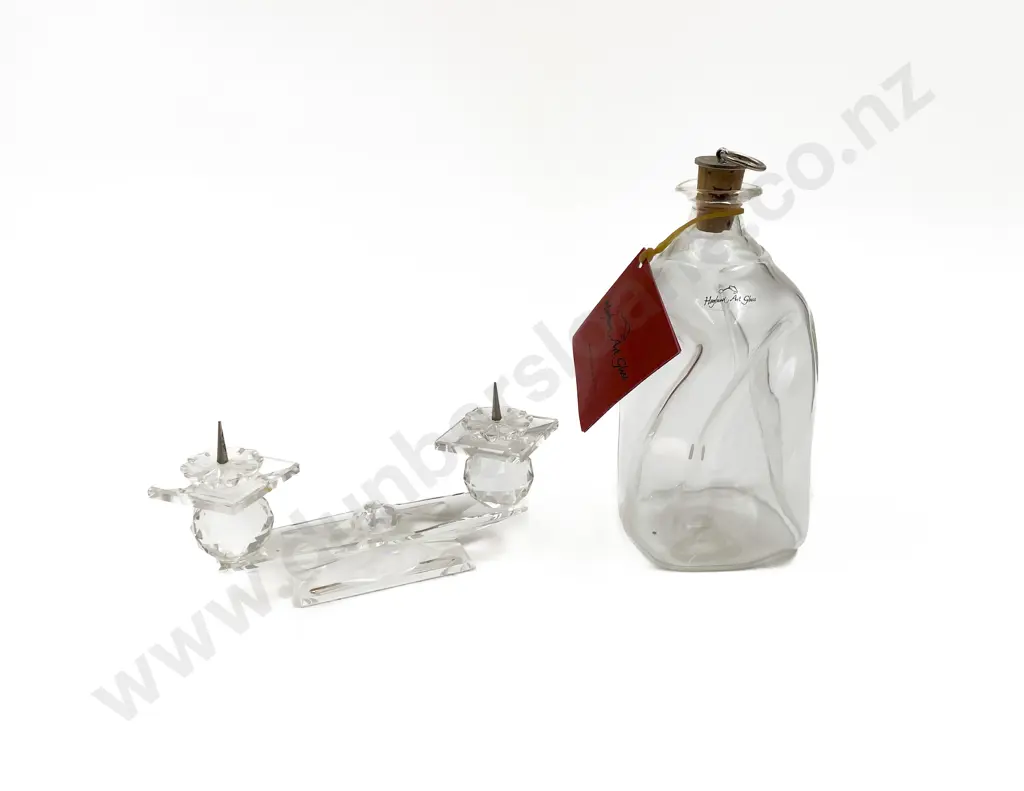 Swarovski Candle Holder together with Hoglund Bottle Image 1++