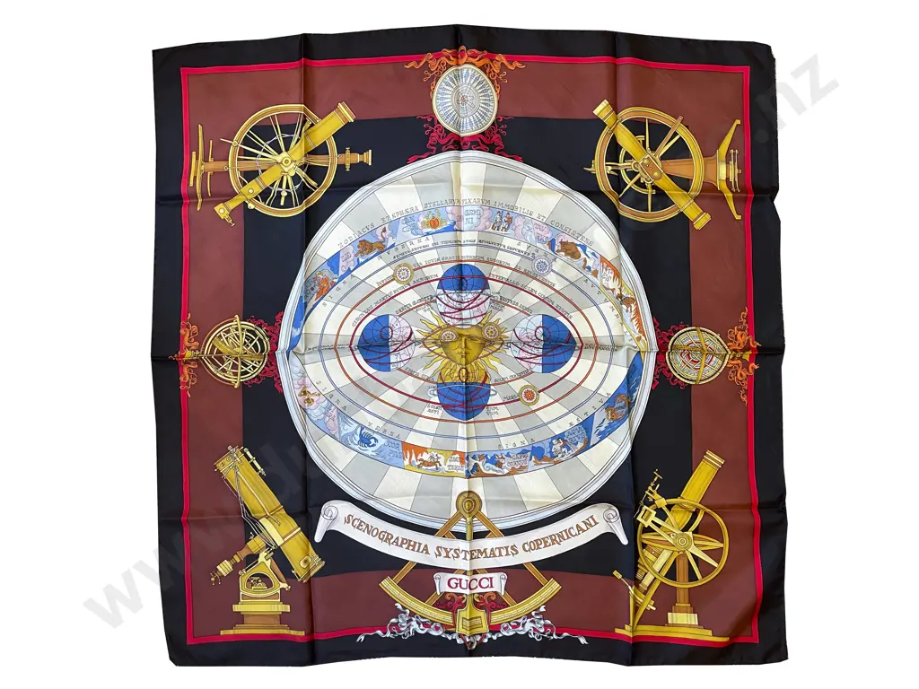 Gucci Silk Scarf Image 1++
