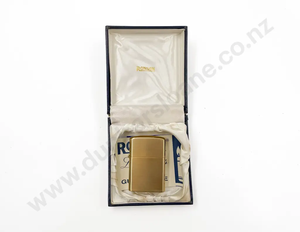 Boxed Vintage Ronson Lighter Image 1++