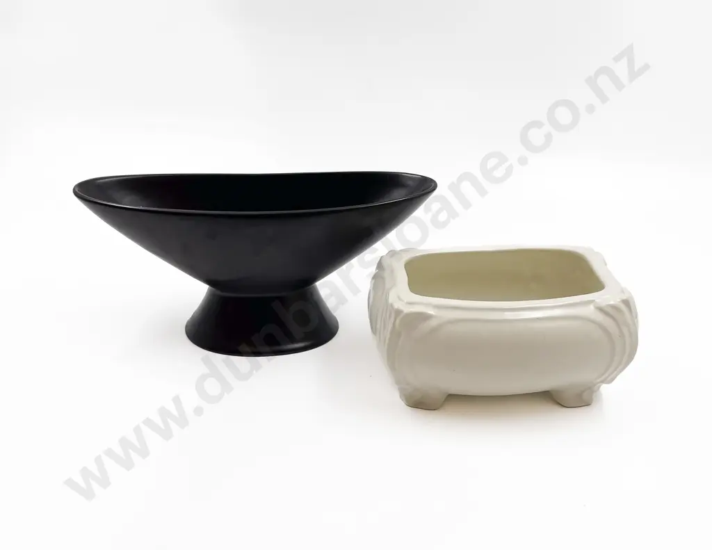 Two Assorted Glazed Pottery Vases Image 1++