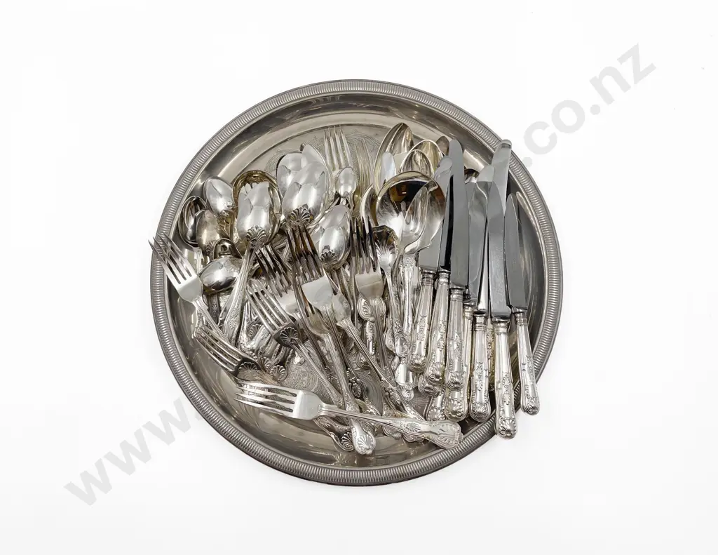 Qty of Assorted King's Plate Cutlery and Others Image 1++