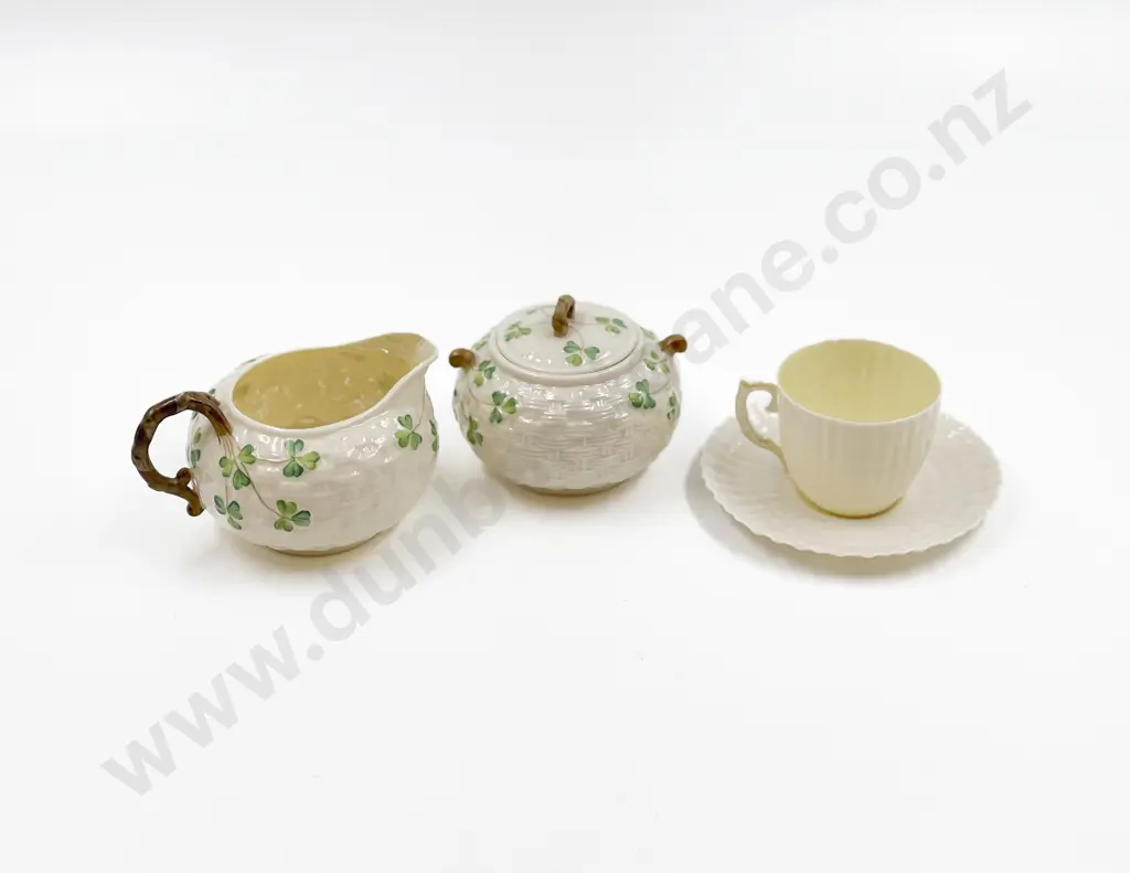 Four Pieces of Assorted Belleek Image 1++