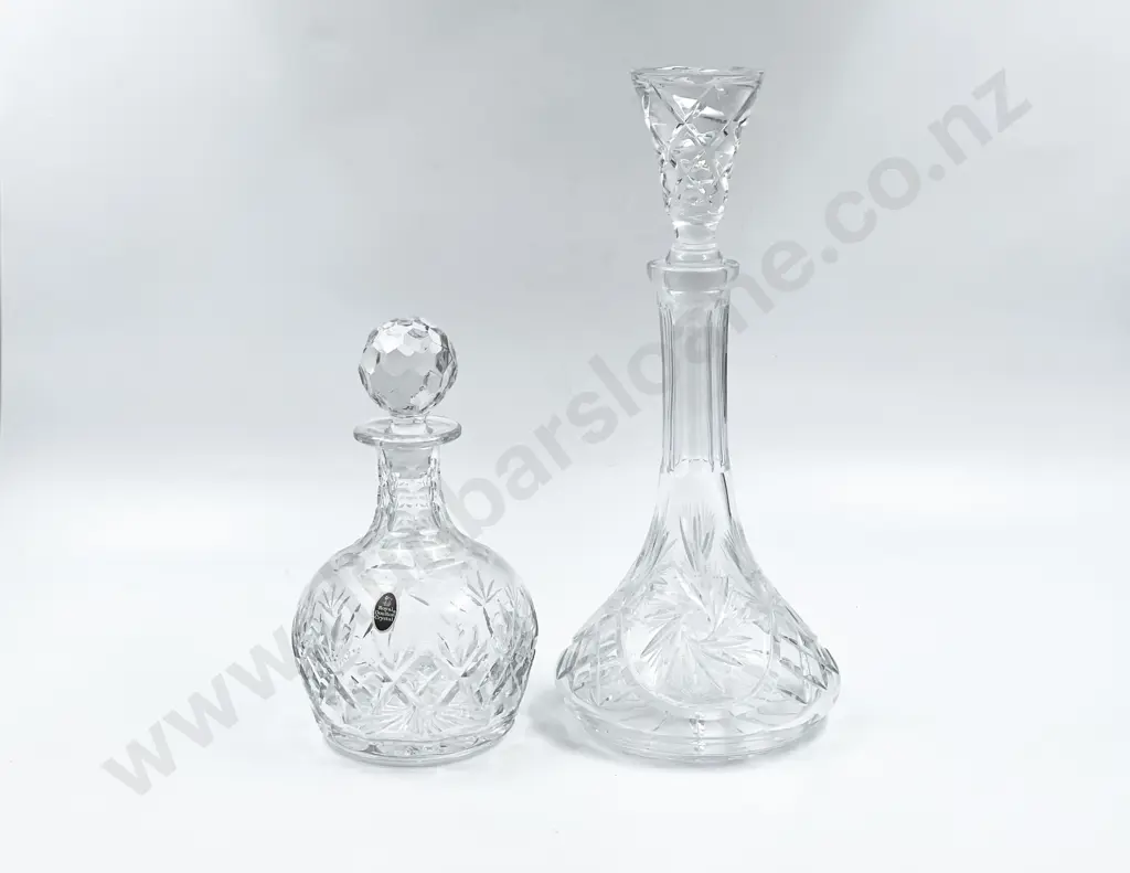 Crystal Ships Decanter and Other Decanter Image 1++