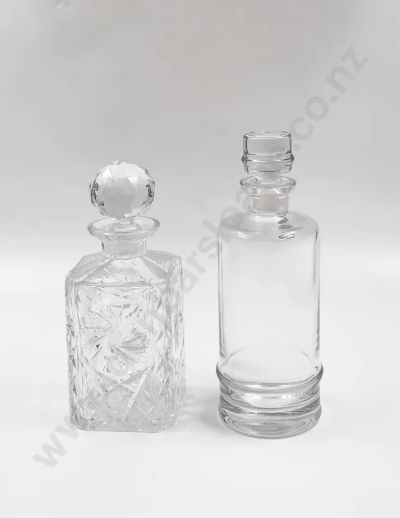 Two Assorted Decanters Image 1++