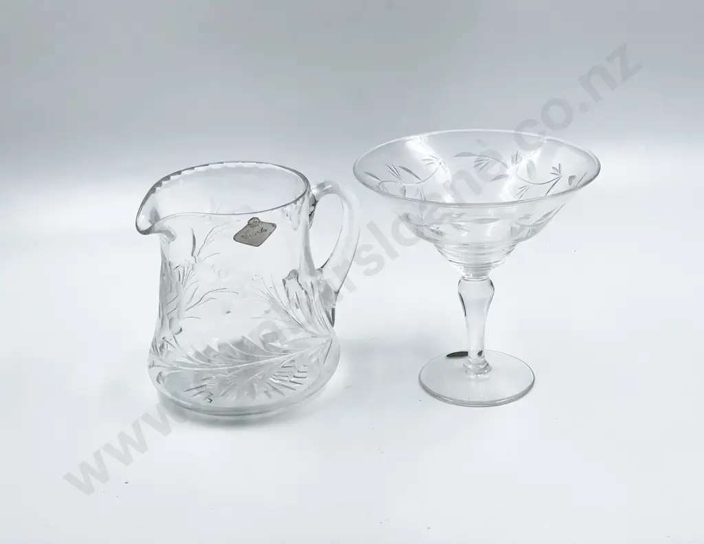 Two Pieces of Stuart Crystal Image 1++
