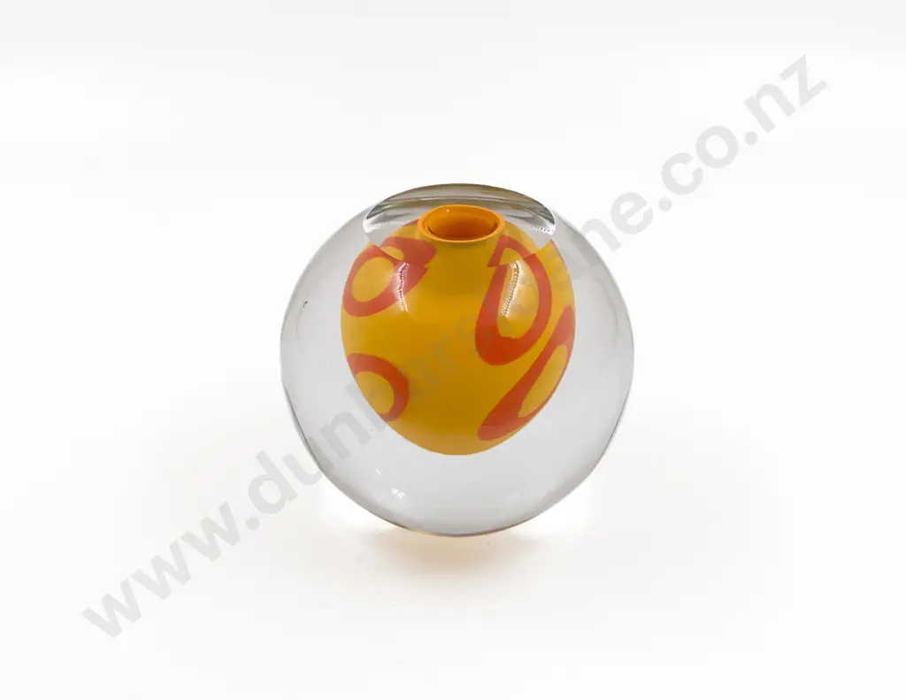 Hoglund Art Glass Candle Holder Image 1++