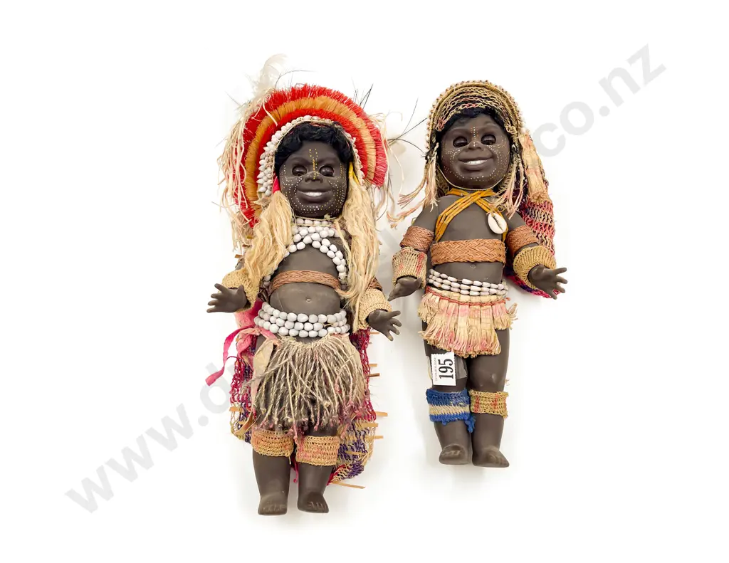 Two Australian Vinyl Bindi Dolls Image 1++