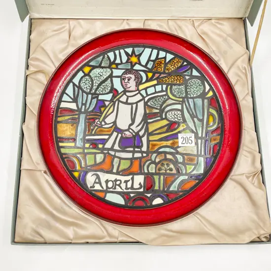 Poole Pottery Medieval Calender Series Plate "April"