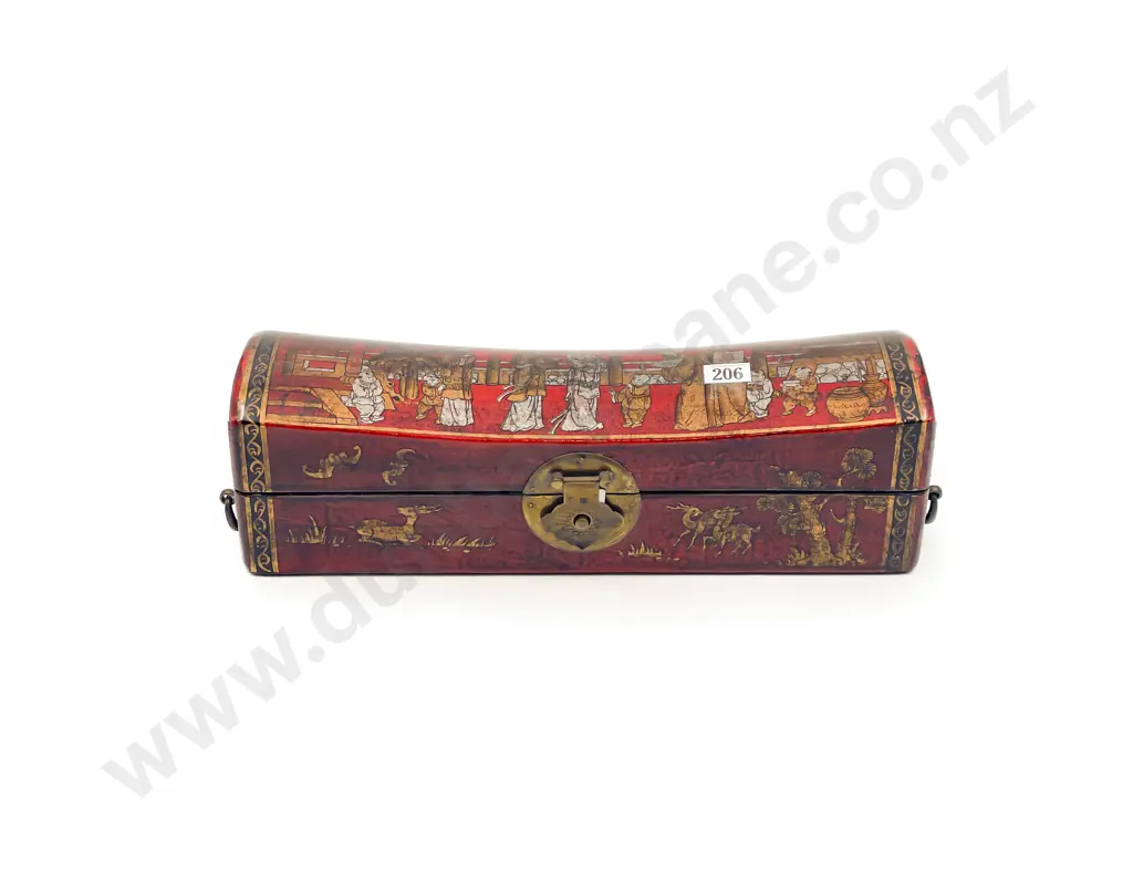 Lacquered Scroll Box Image 1++