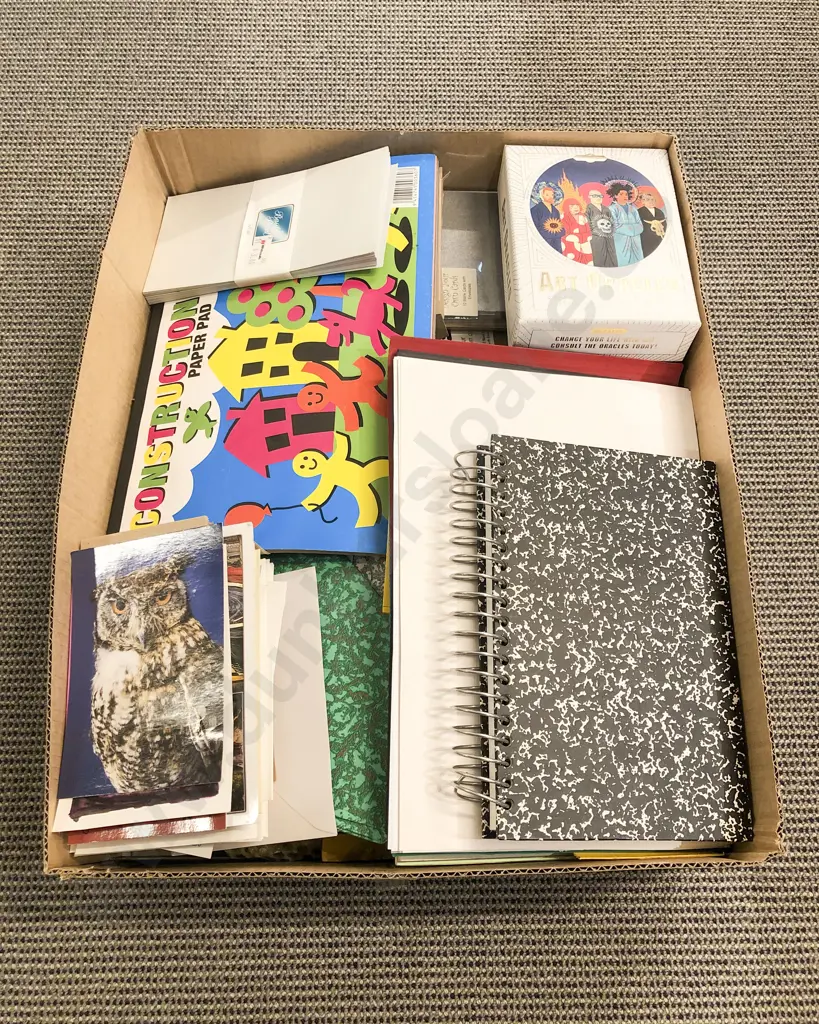Qty of Assorted As New Writing Pads and Greeting Cards etc.*PHOTO CHANGE Image 1++
