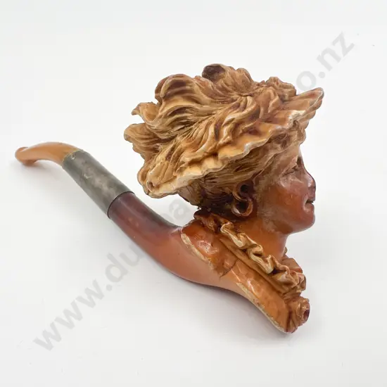Figural Carved Vintage Smoking Pipe