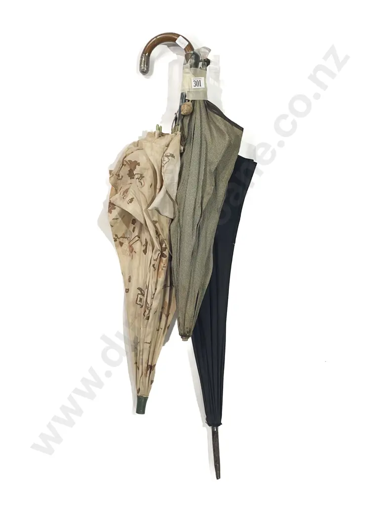 Three Vintage Umbrellas Image 1++