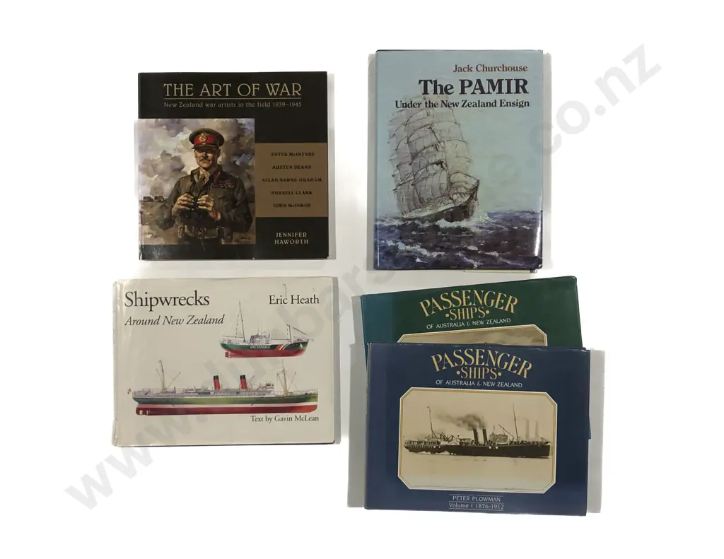 Qty of Assorted NZ Military and Maritime Reference Volumes Image 1++