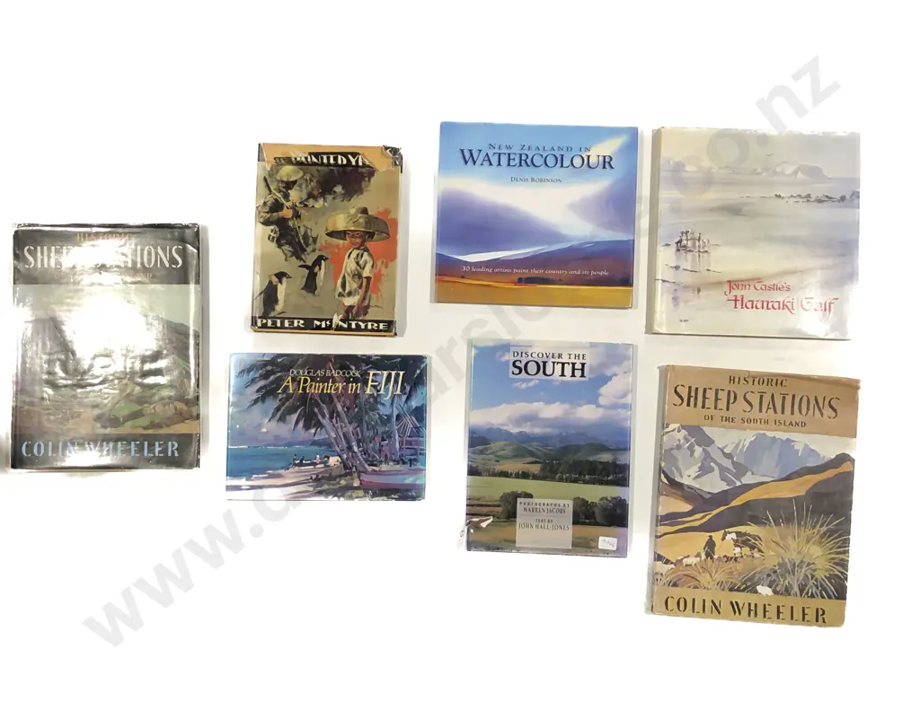 Qty of Assorted NZ and Art Reference Volumes Image 1++