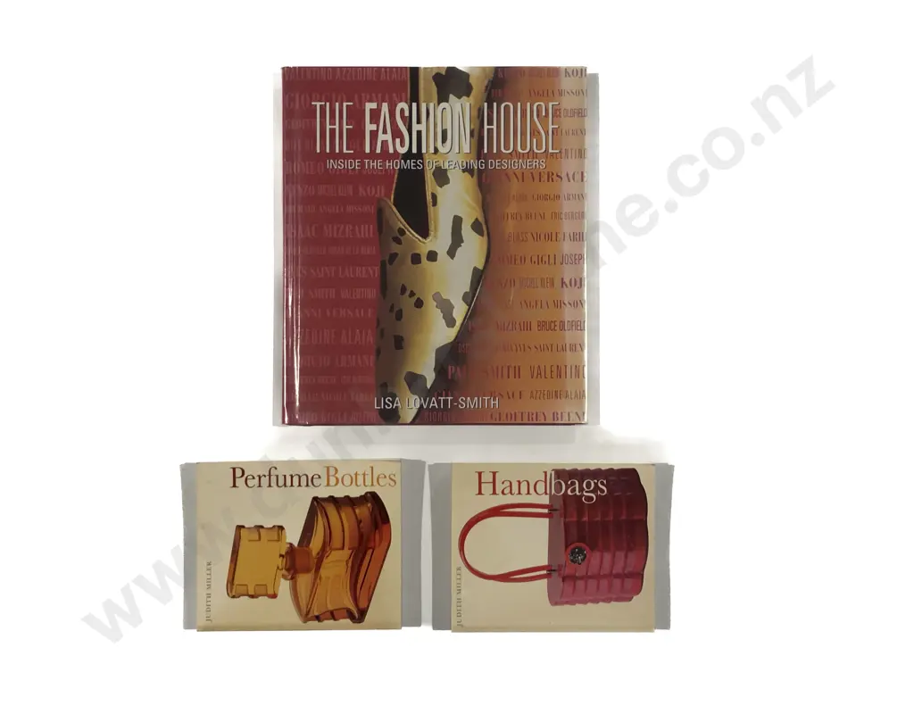 Two Volumes by Judith Miller "Handbags" and "Perfume Bottles" and Other Image 1++