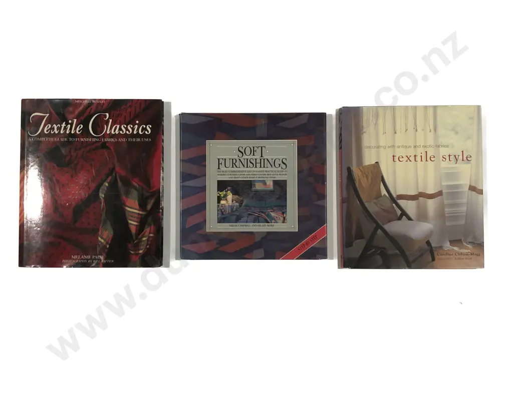 Three Assorted Textile Reference Volumes Image 1++