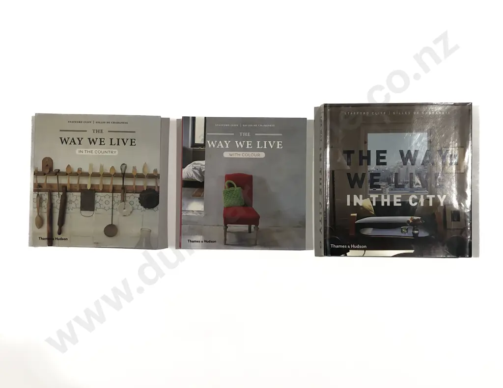 Three Assorted "The Way We Live" Volumes Image 1++
