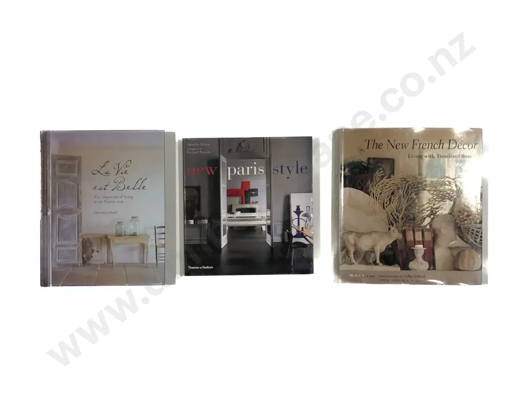 Three Assorted Home Decor Reference Volumes Image 1++