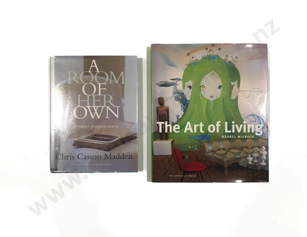Two Assorted Home Decor Reference Volumes Image 1++