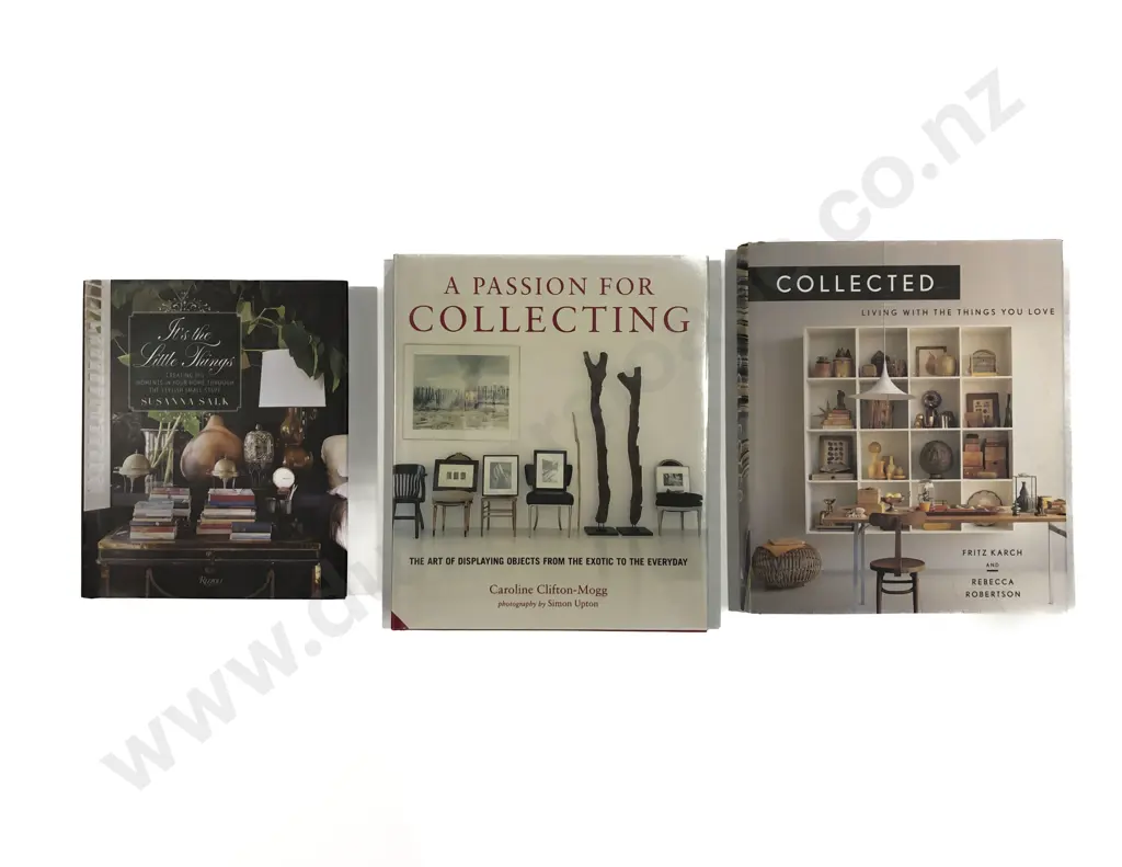 Three Assorted Home Decor Reference Volumes Image 1++