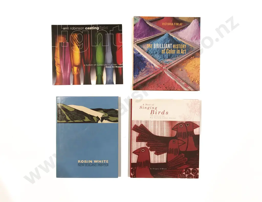 Four Assorted Art Reference Volumes Image 1++