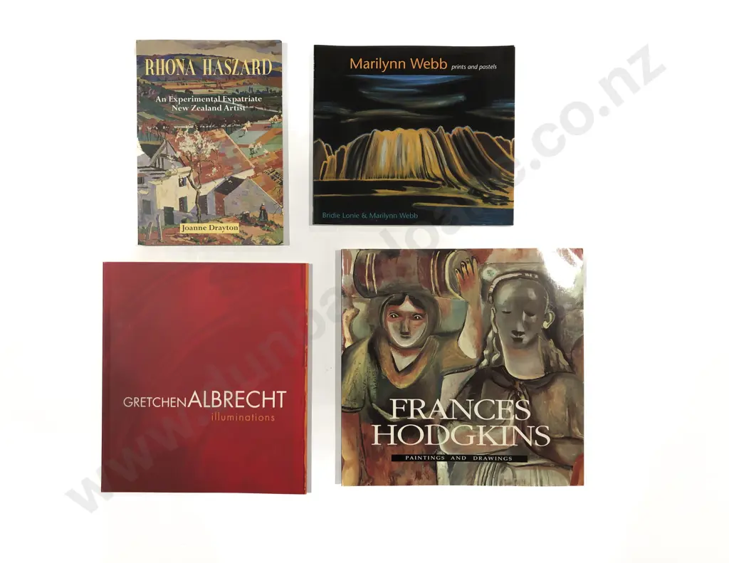 Four NZ Art Reference Volumes Image 1++