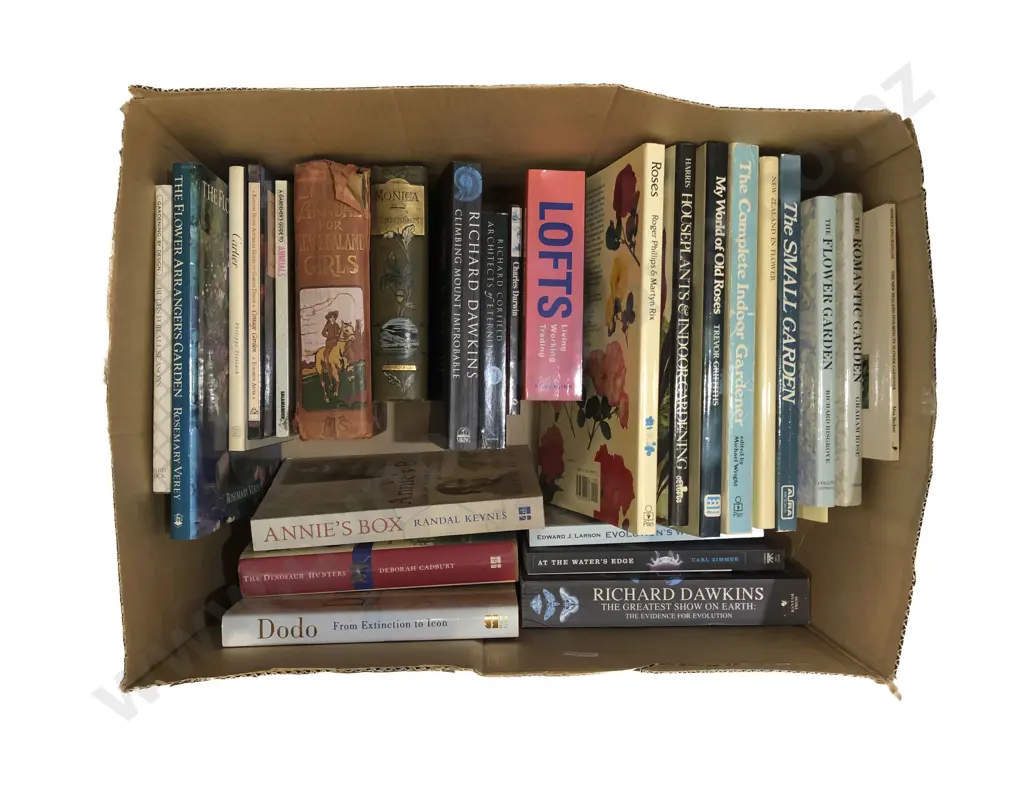Box of Assorted Mostly Gardening Related Reference Volumes Image 1++