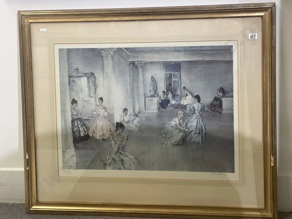 Signed W.Russell Flint Print Image 1++