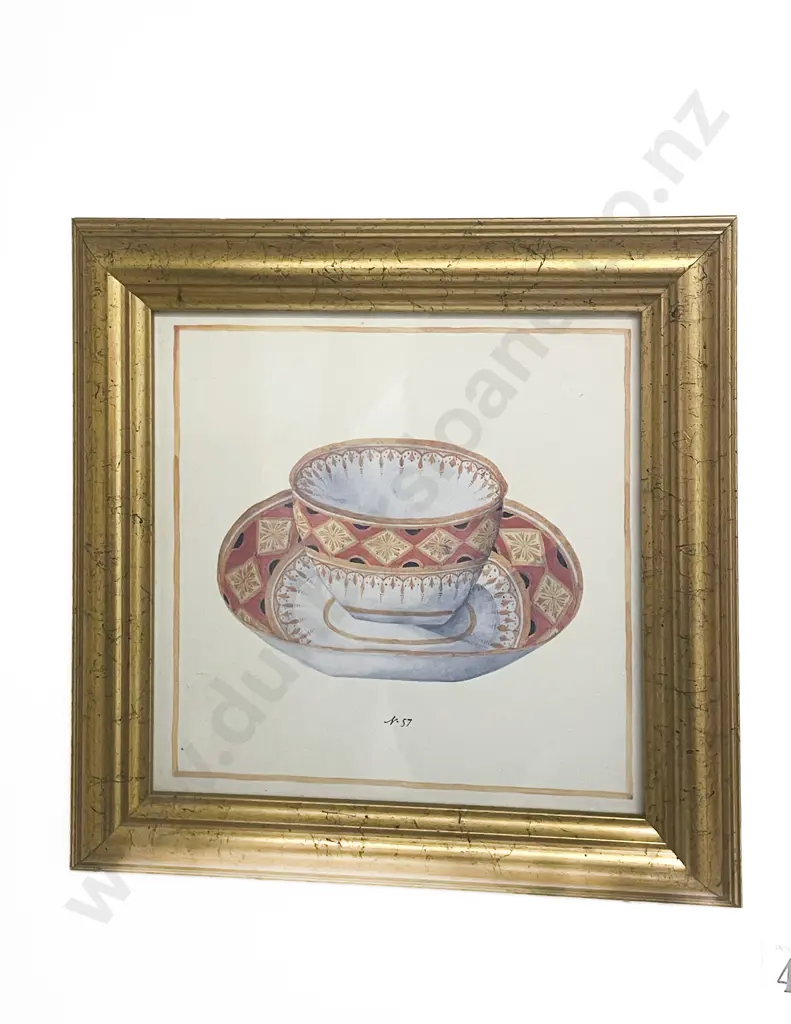 Three Small Gilt Framed Decorative Prints Image 1++