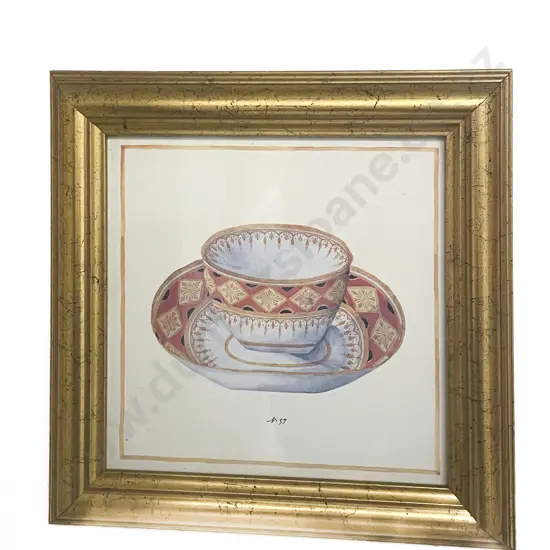 Three Small Gilt Framed Decorative Prints