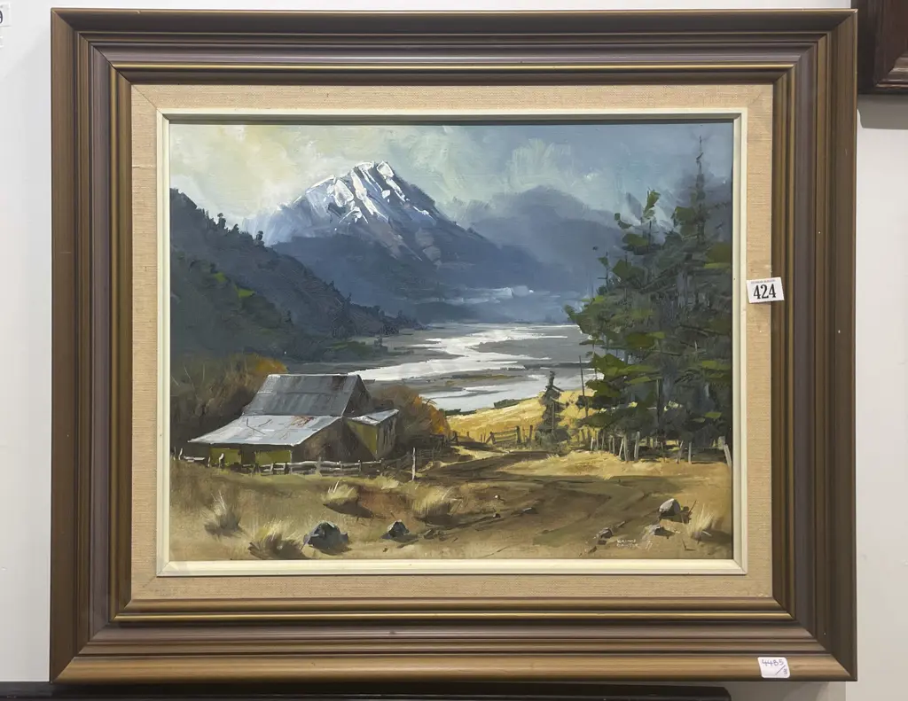 Brian Baxter - Untitled - Oil on Board Image 1++