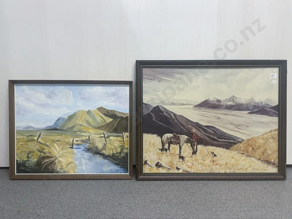 Four Assorted Prints and Originals Image 1++