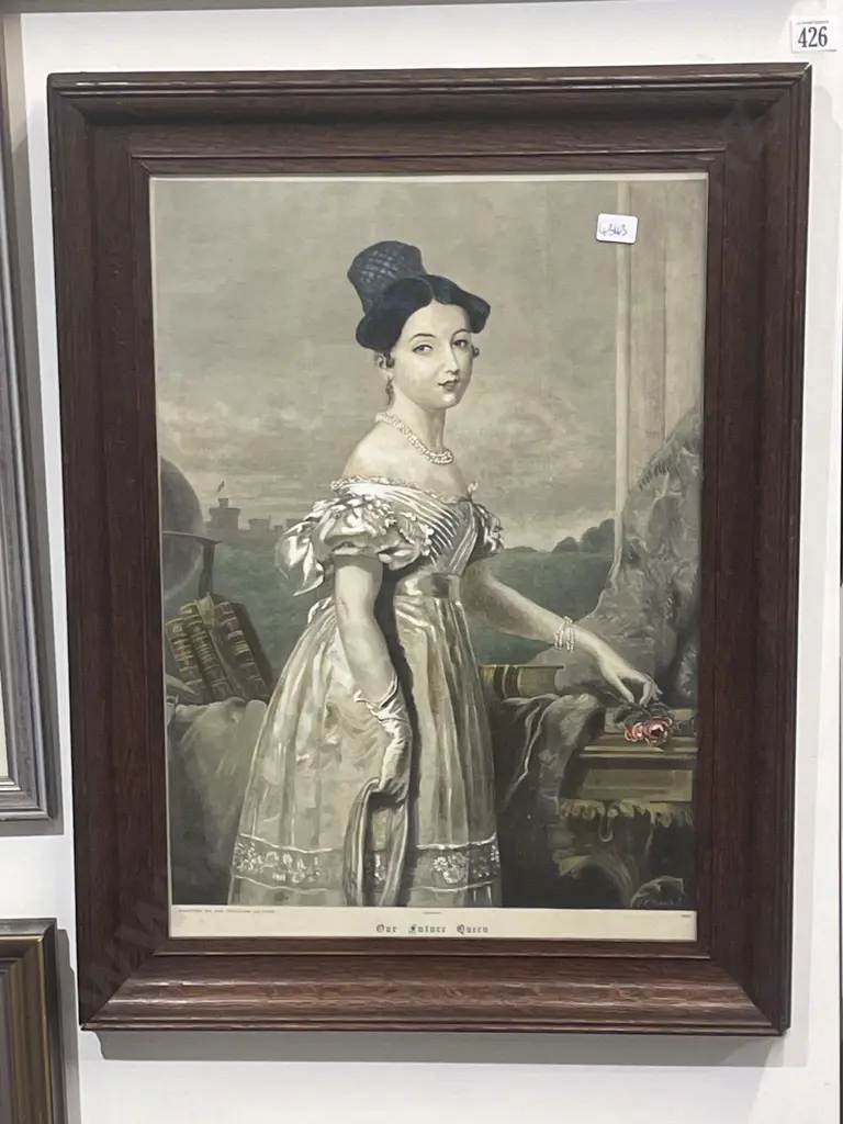 Two Vintage Prints of Royalty Image 1++