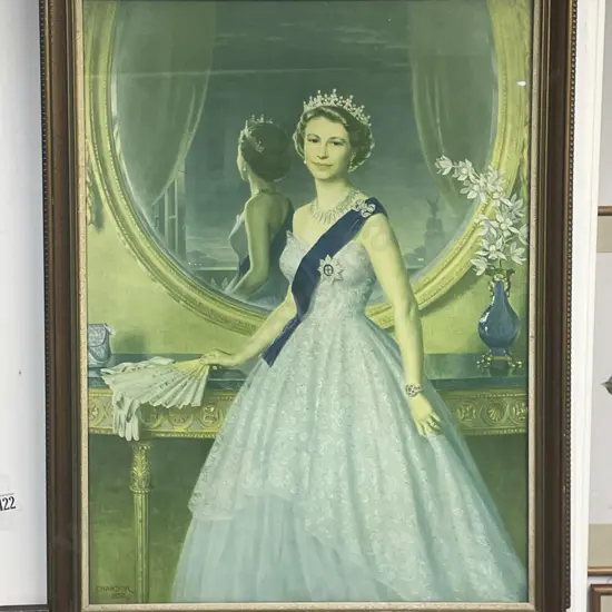 Two Vintage Prints of Royalty