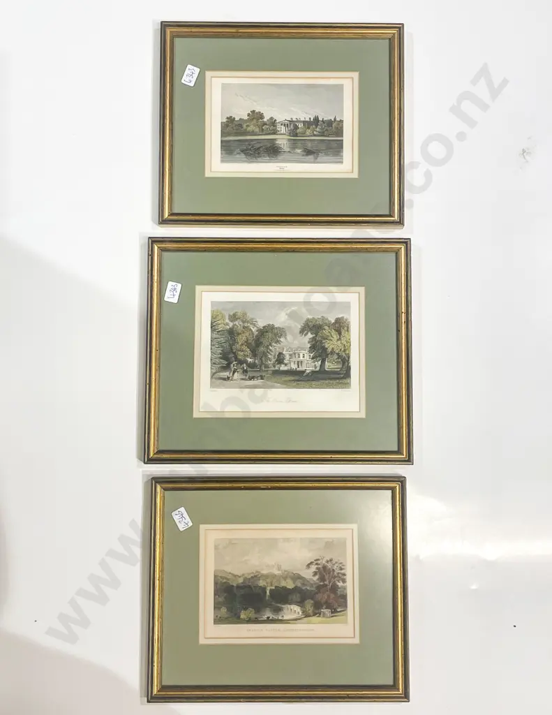Six Assorted Framed Bookplates Image 1++