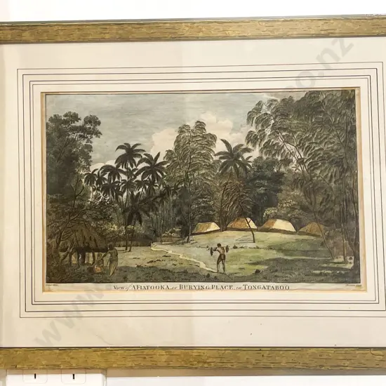 Pair of Framed Coloured Bookplates