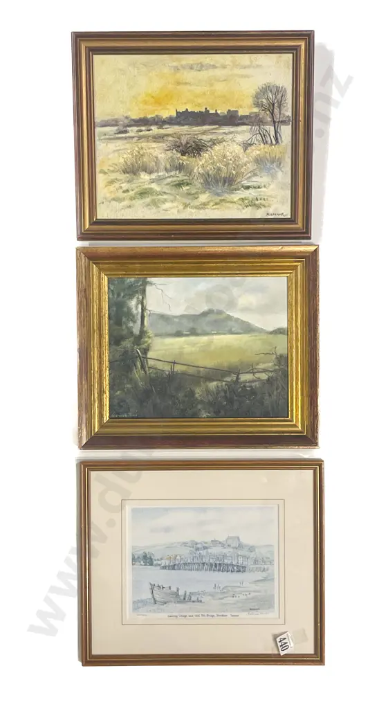 Two Scenic Oil Works together with Ltd Ed Print Image 1++