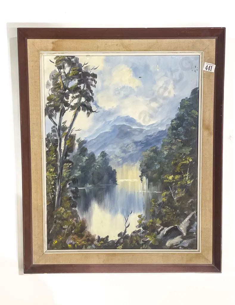 Two Framed Oil Works Image 1++