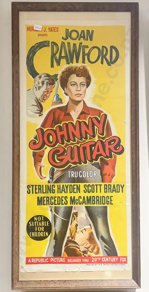 Two Framed Vintage Movie Posters Image 1++