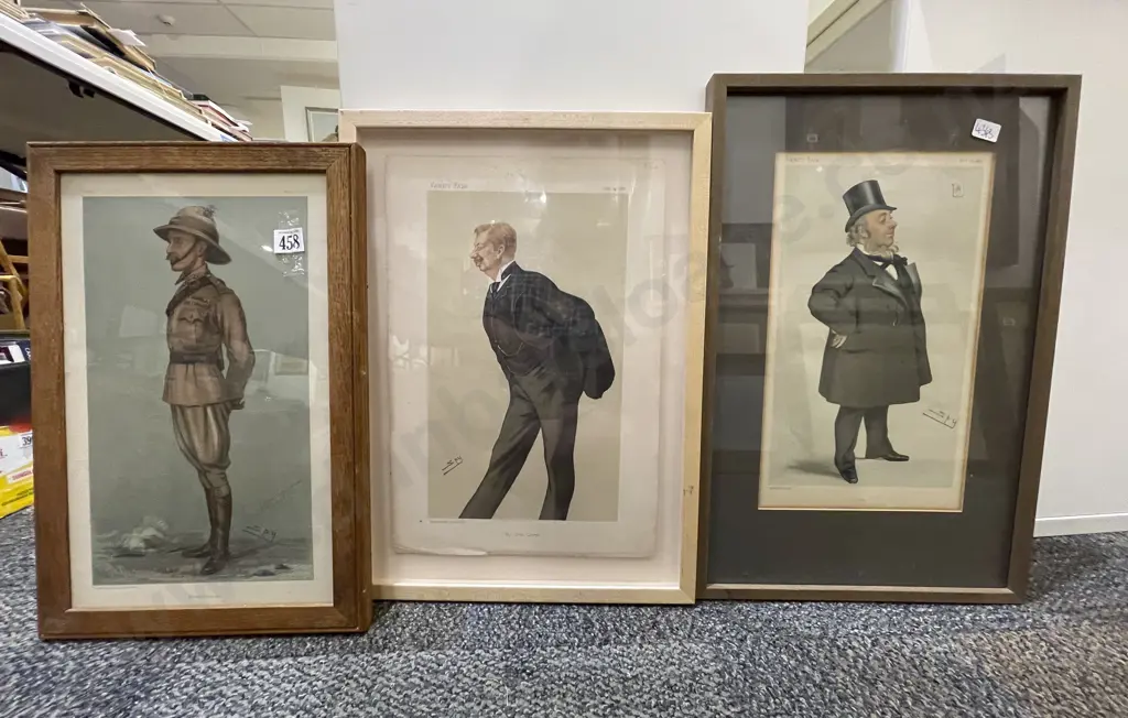 Three Vanity Fair Caricature Image 1++