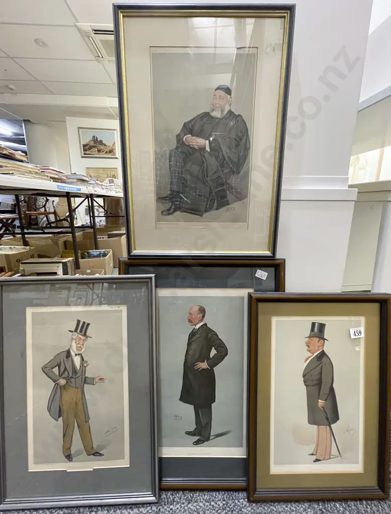 Four Vanity Fair Caricatures Image 1++