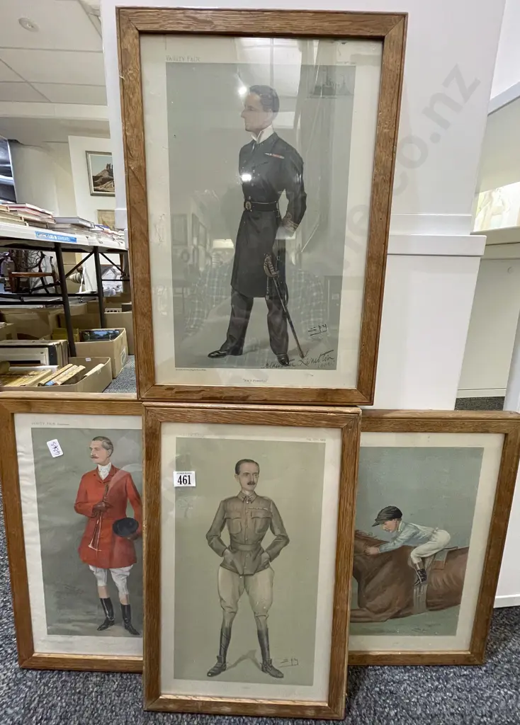 Four Vanity Fair Caricatures Image 1++