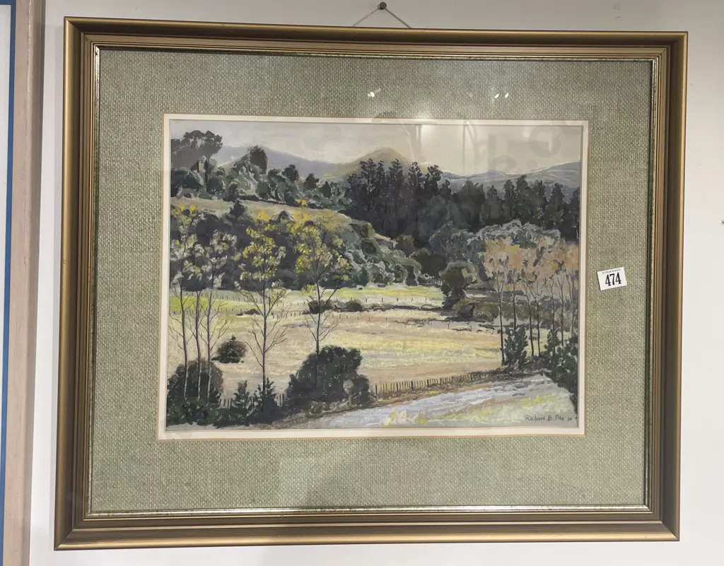 Richard.B.Pike Landscape Pastel Image 1++