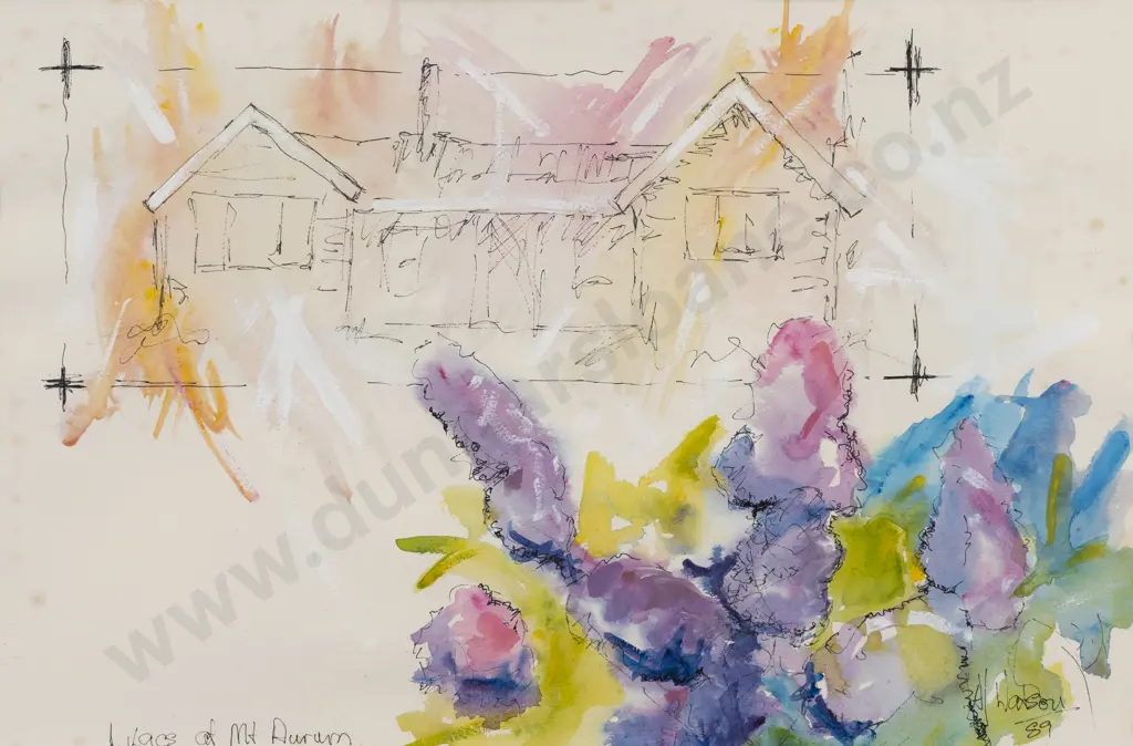 Gus Watson - Lilacs of Mt Aurum Image 1++