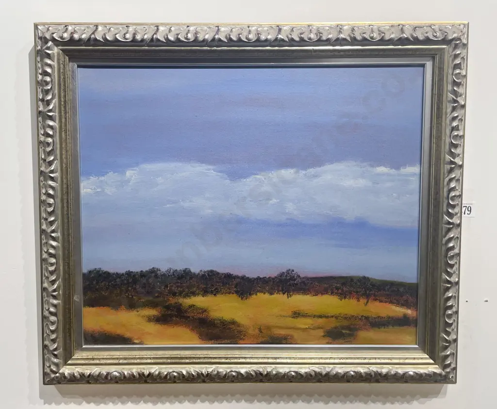 Unsigned Landscape Oil on Canvas Image 1++