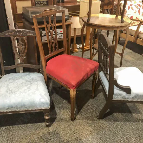 Four Assorted Side Chairs