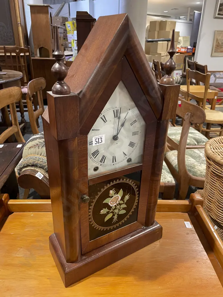 Ansonia Steeple Clock Image 1++